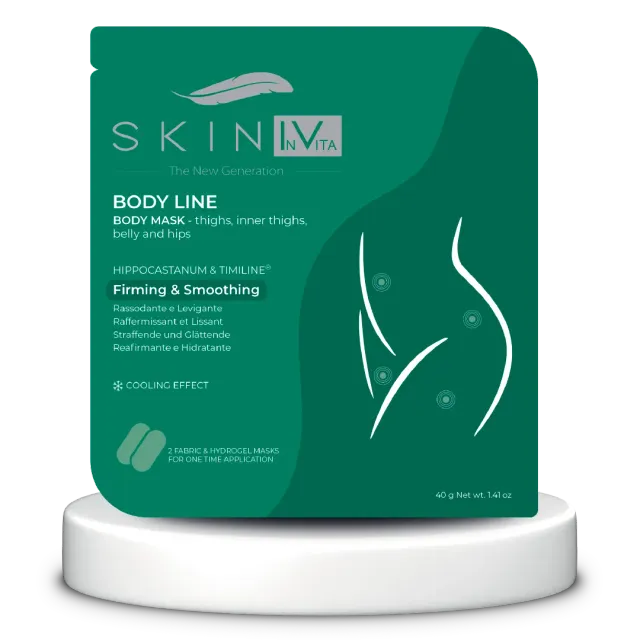Skin Iv Body Sculpt Mask Maschera Corpo Rassodante Drenante