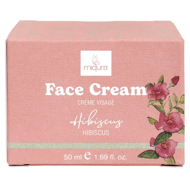 Miqura Hibiscus crema viso idratante ceramidi