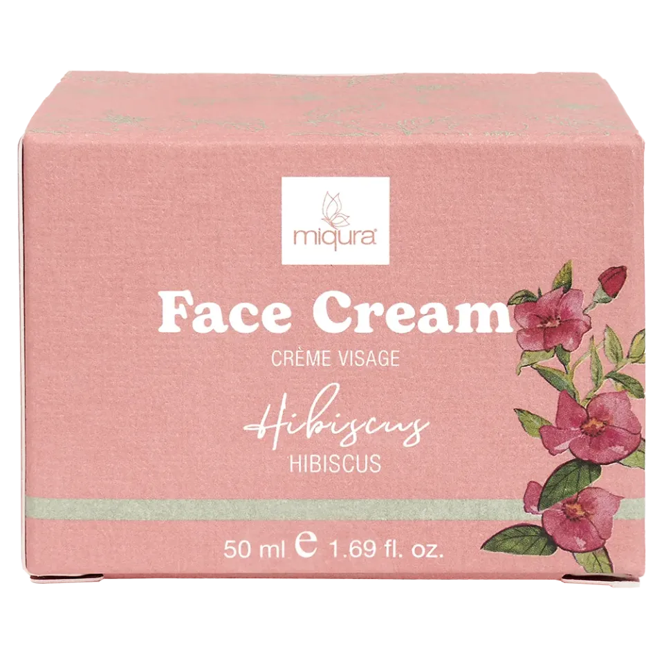 Miqura Hibiscus crema viso idratante ceramidi