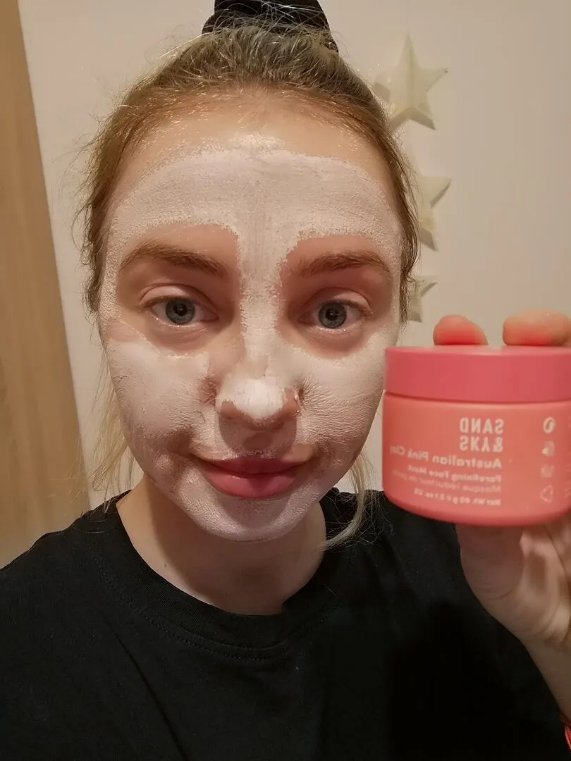 Sand & Sky Australian Pink Clay maschera viso affinante pori