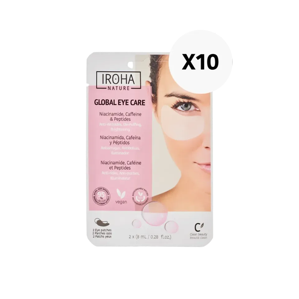 Iroha Nature patch contorno occhi niacinamide global antiage