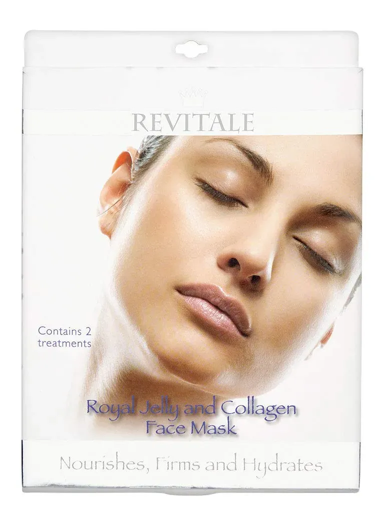 Revitale Royal Jelly Collagen Maschera Viso 2 Trattamenti Rassodante