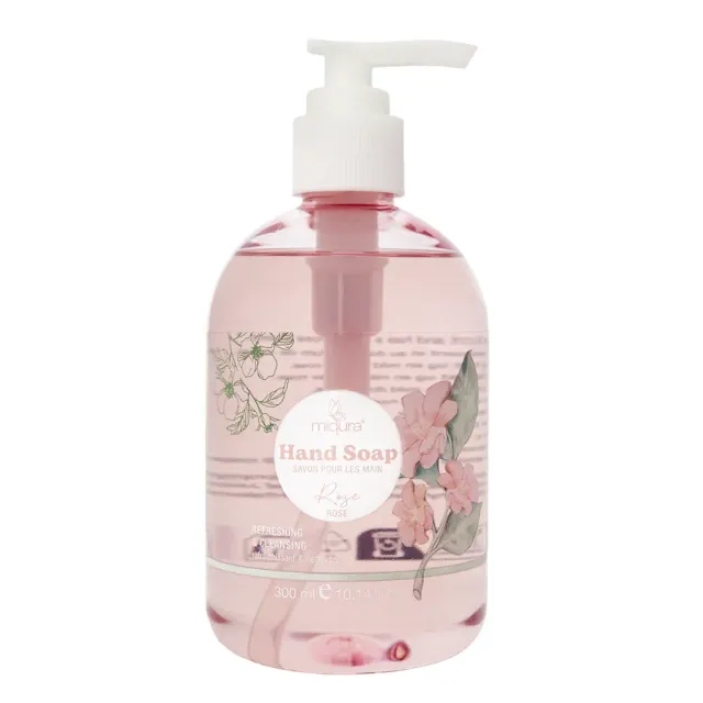 Miqura Rose sapone mani idratante aloe 300 ml
