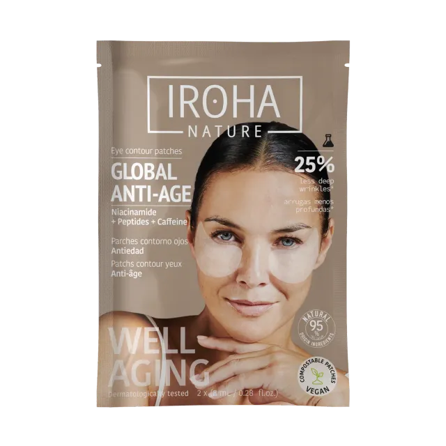 Irohanature Niacinamide patch occhi antirughe rassodanti