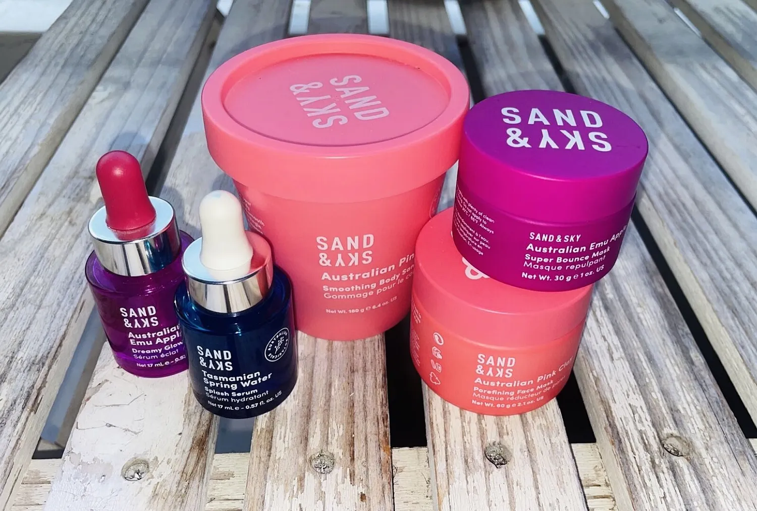 Sand & Sky Australian Pink Clay Smoothing Body Sand scrub corpo levigante