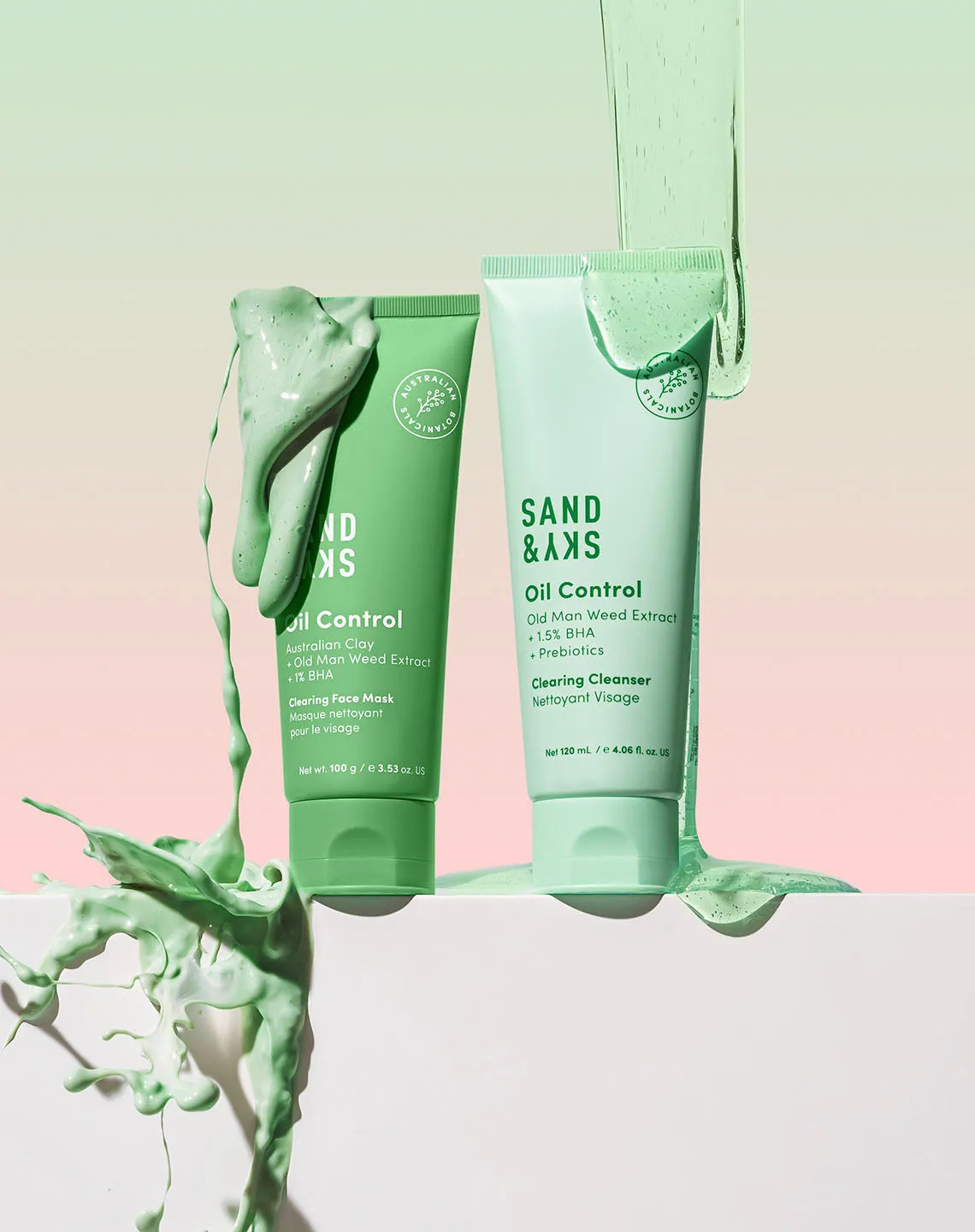 Sand & Sky Goodbye Breakout Kit detergente + maschera brufoli