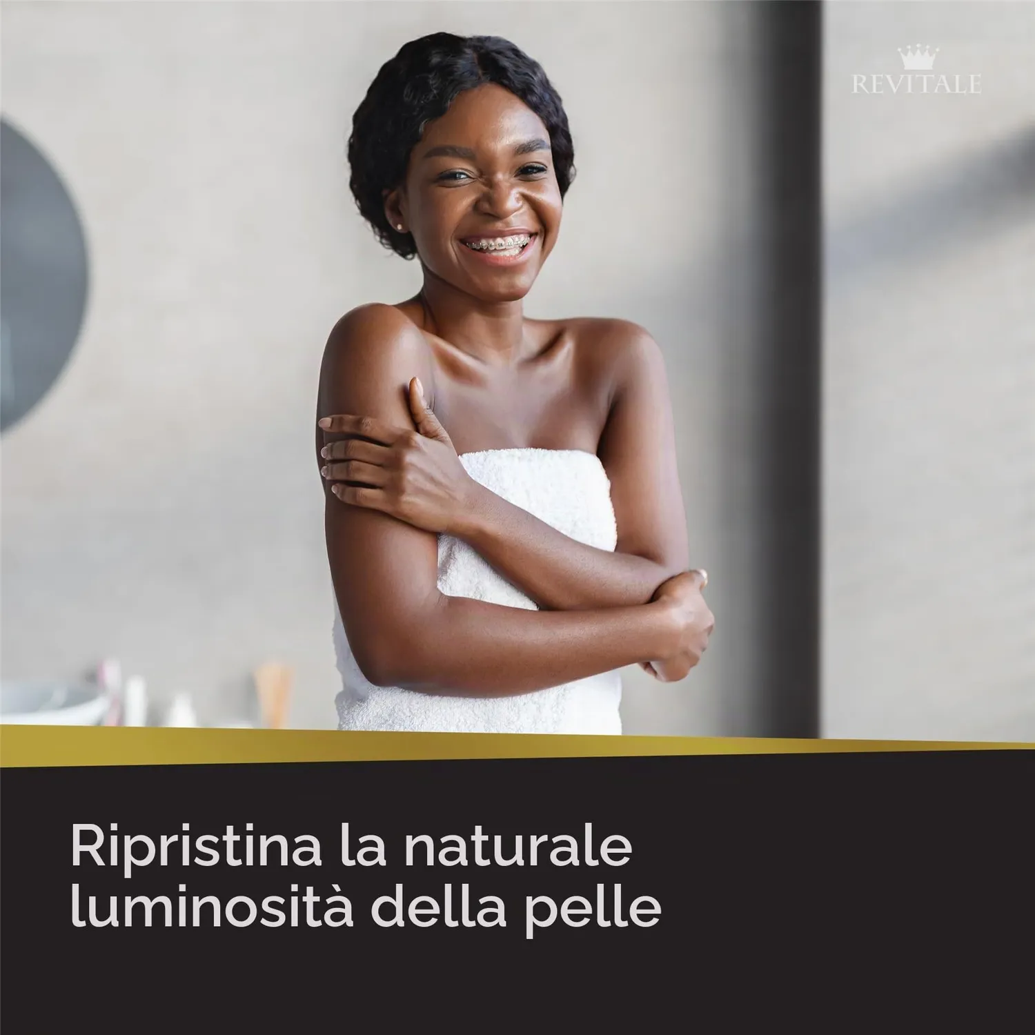 Revitale Advanced Sapone Nero Africano Saponetta Viso Corpo