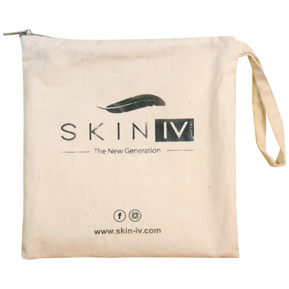 Skin Iv Pochette pochette cosmetica cotone travel size