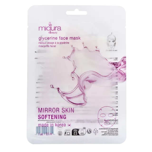 Miqura K-beauty maschera viso glicerina idratante