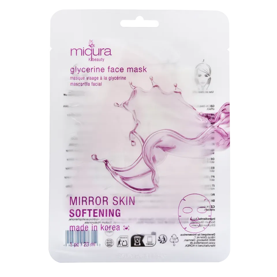 Miqura K-beauty maschera viso glicerina idratante