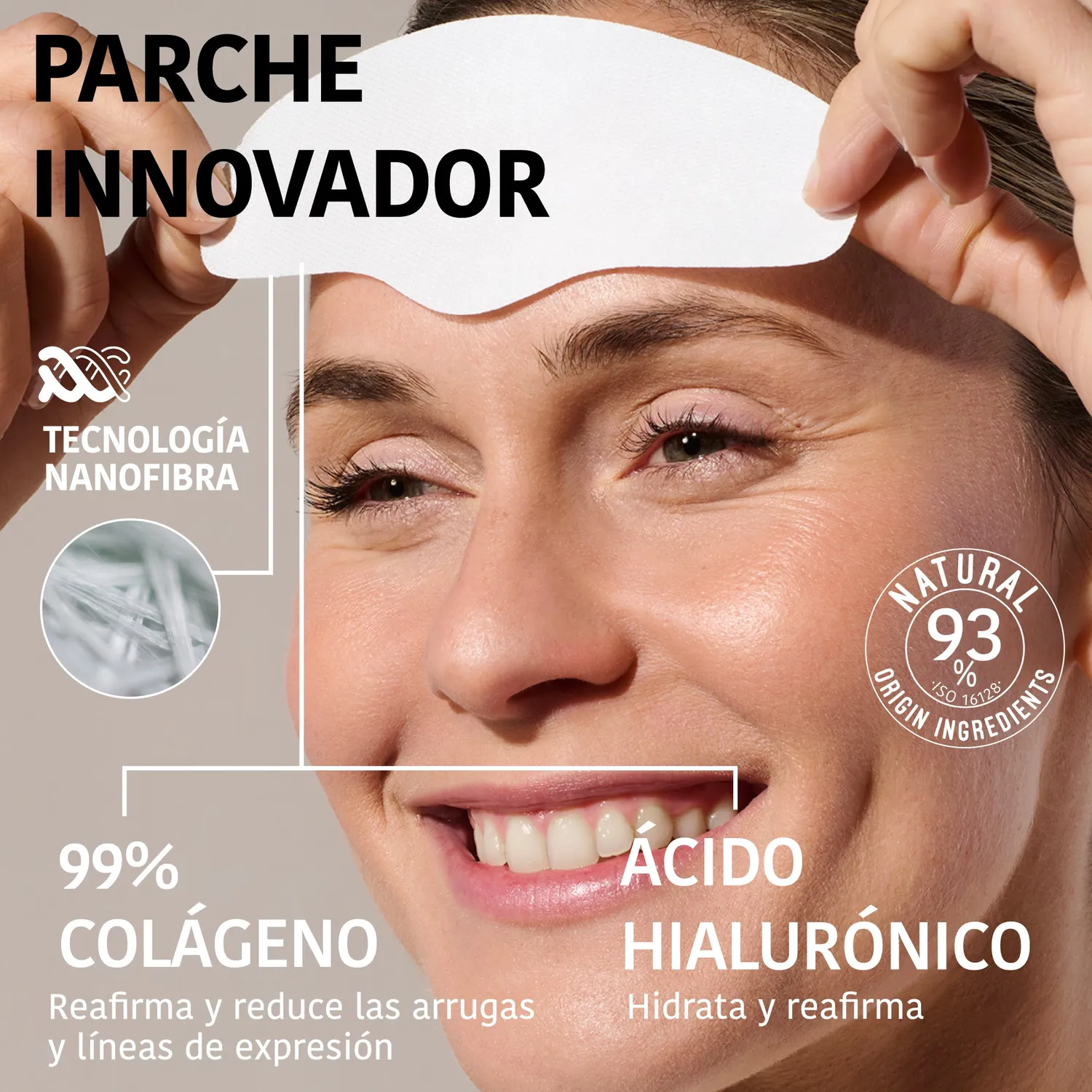 Iroha Nature 99% Collagen patch fronte acido ialuronico 3 pz