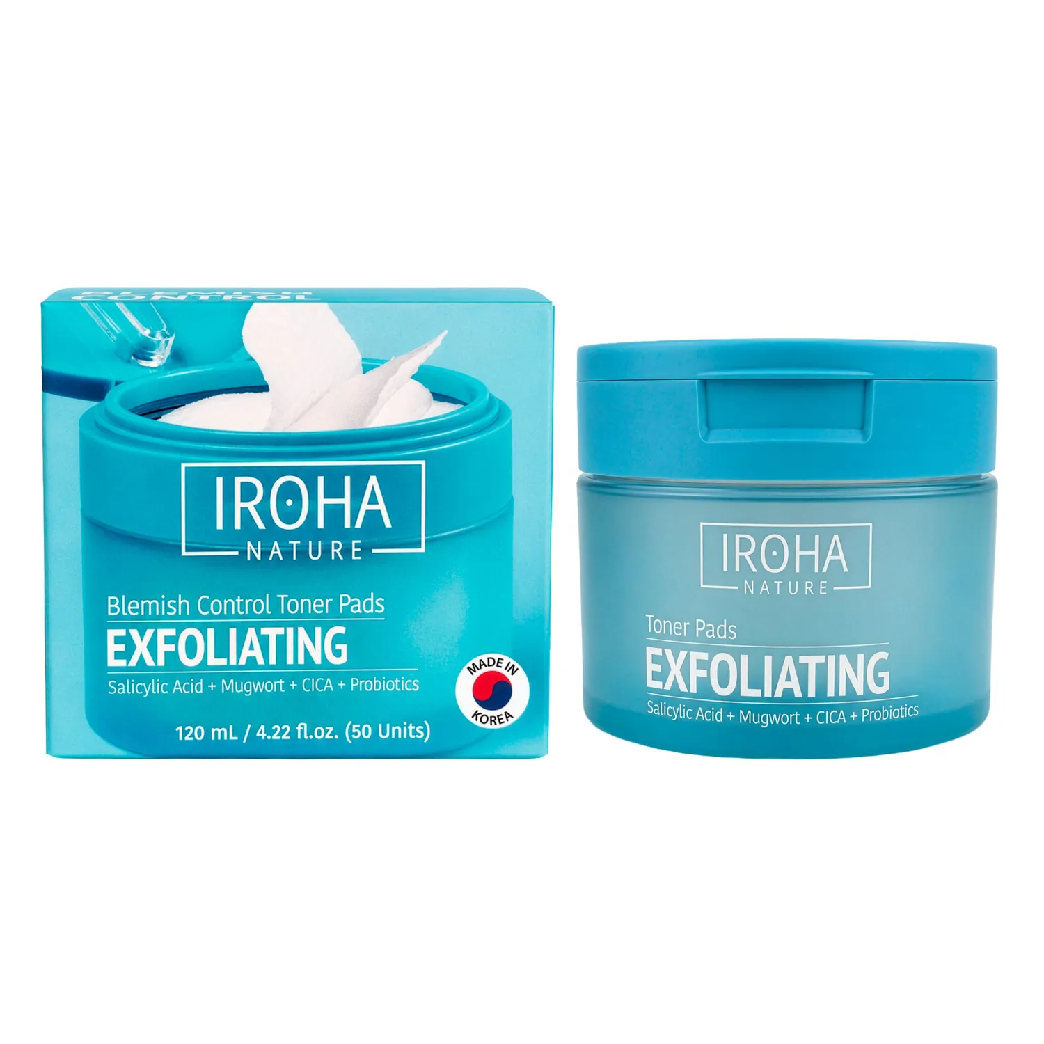 Iroha Nature Toner Pad Viso Esfolianti Anti-imperfezioni