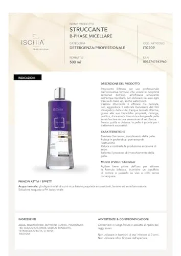 Ischia Thermae Sali di Ischia Pro B-Phase Struccante Bifasico 500ml
