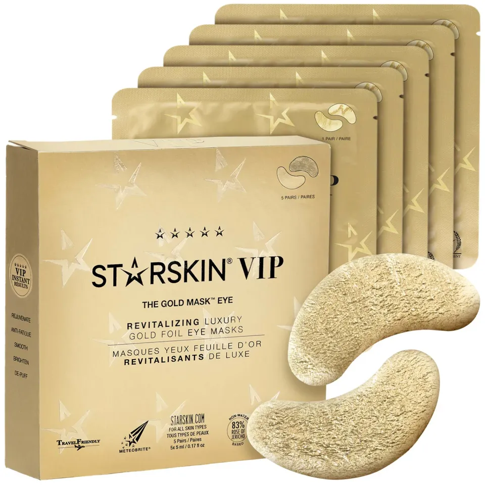 Starskin The Gold Mask Eye maschera occhi 5 pz oro