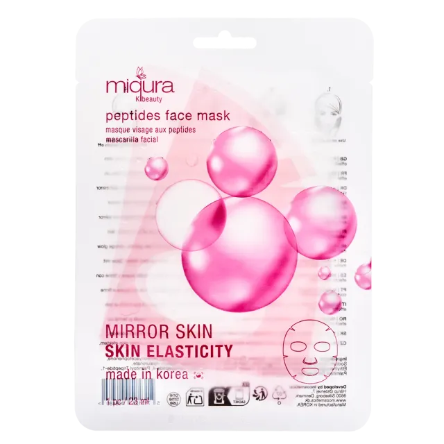 Miqura K-beauty maschera viso peptidi