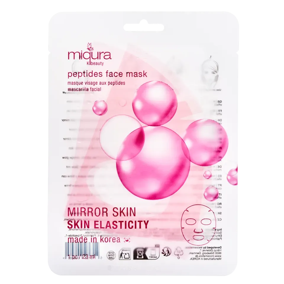 Miqura K-beauty maschera viso peptidi