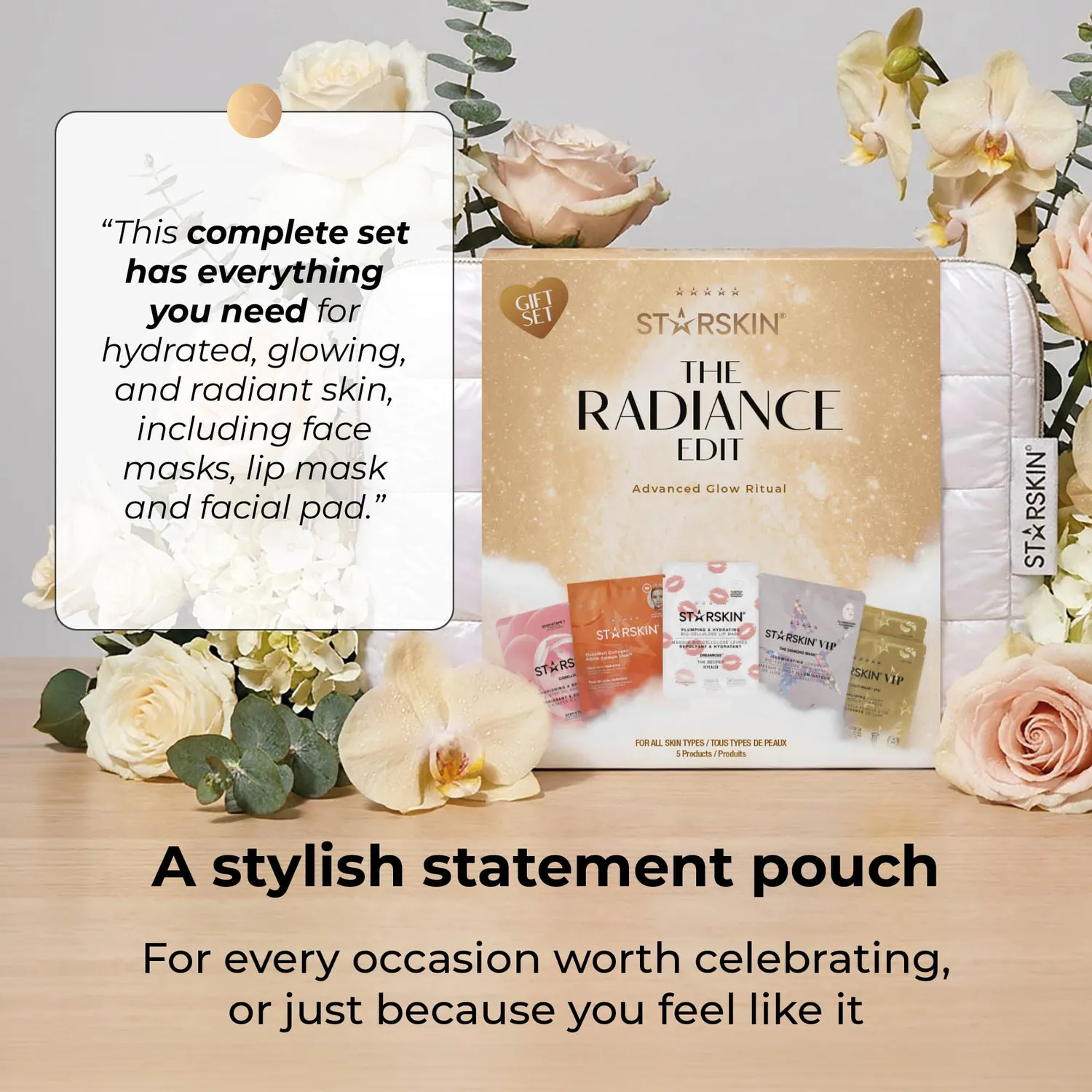Starskin The Radiance Edit Set Maschere Viso Illuminante