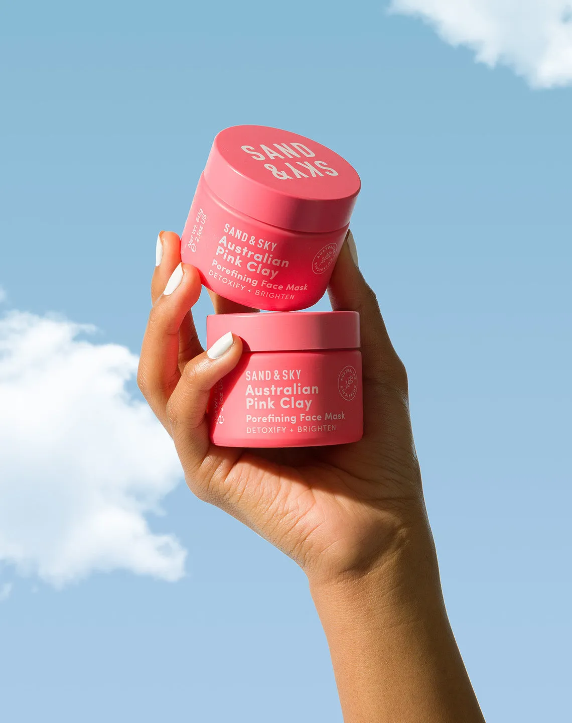 Sand & Sky Australian Pink Clay Besties Kit maschera detox