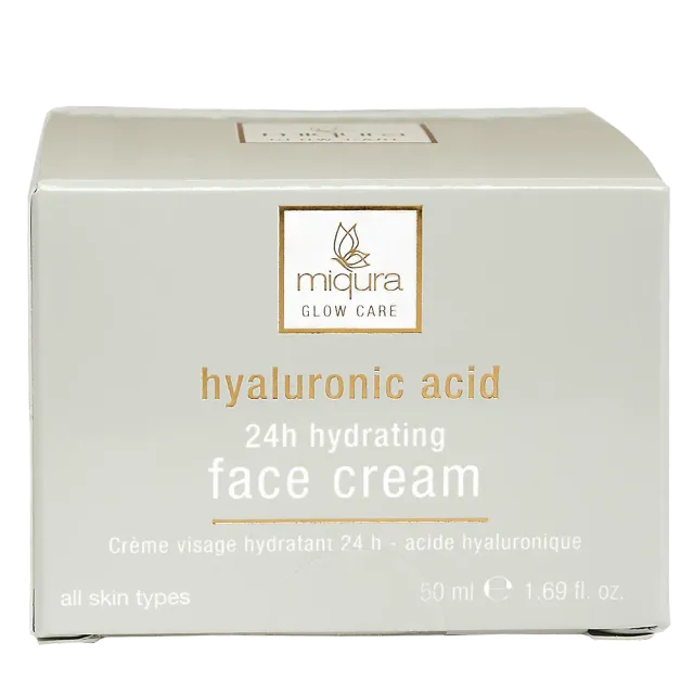 Miqura 24h crema viso idratante acido ialuronico barriera