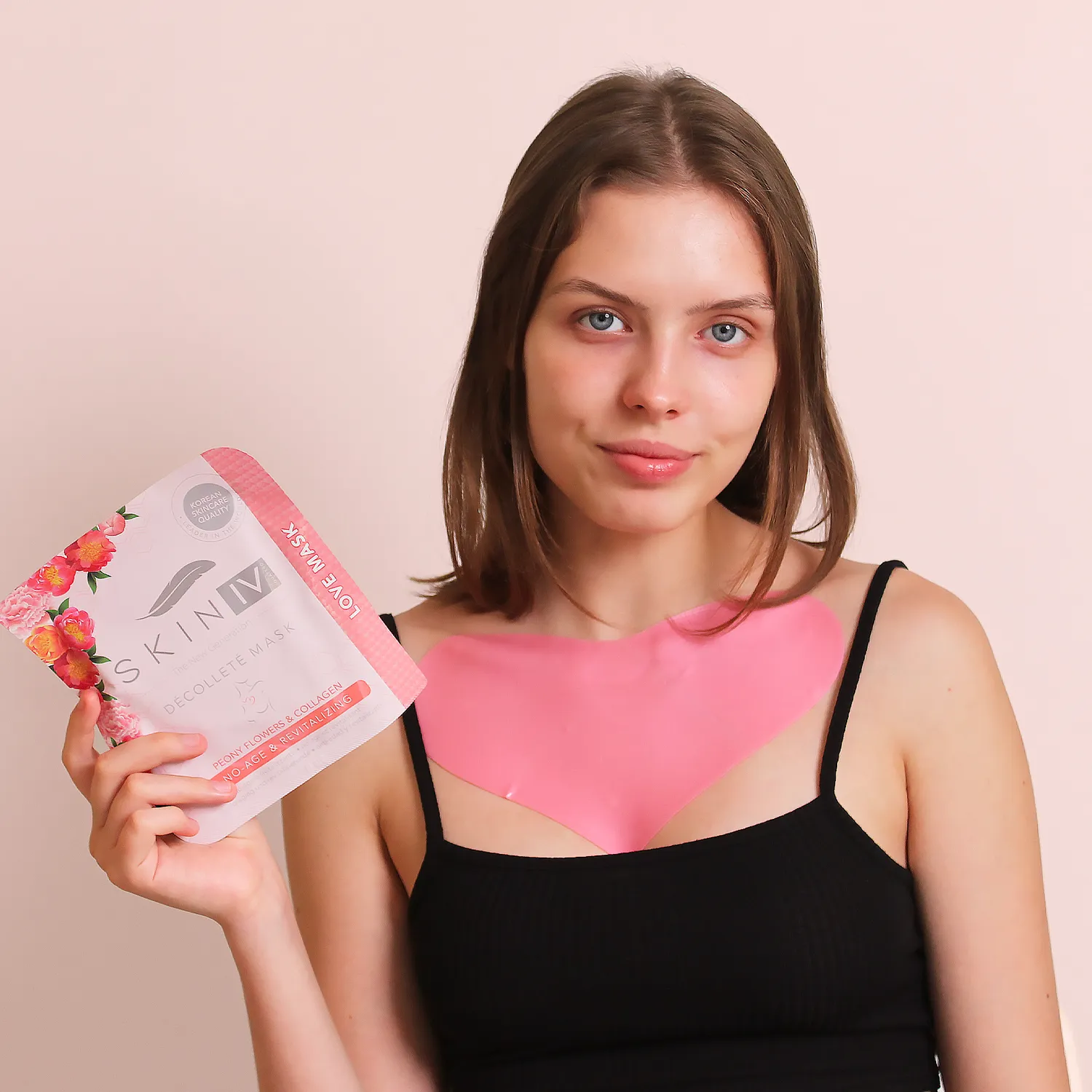 Skin Iv Cuore Décolleté maschera corpo collagene 1 pezzo no-age