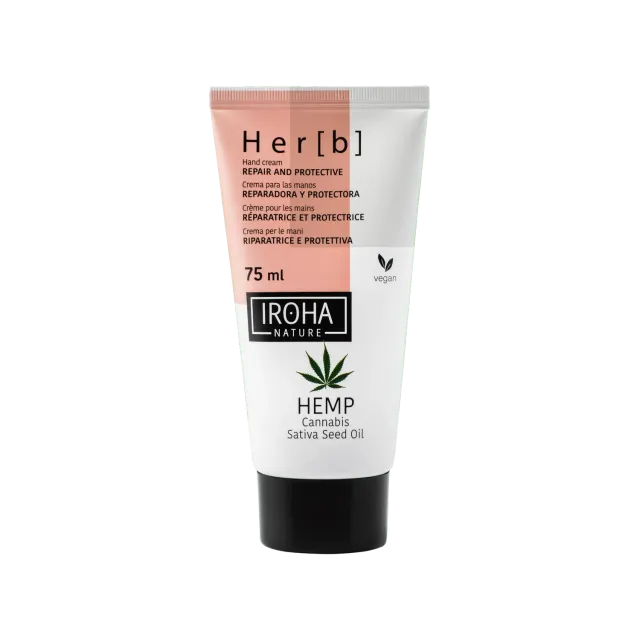 Iroha Nature crema mani canapa riparatrice protettiva