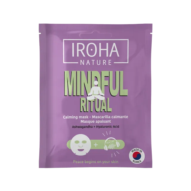 Iroha Nature Mindful Ritual maschera viso ashwagandha calmante