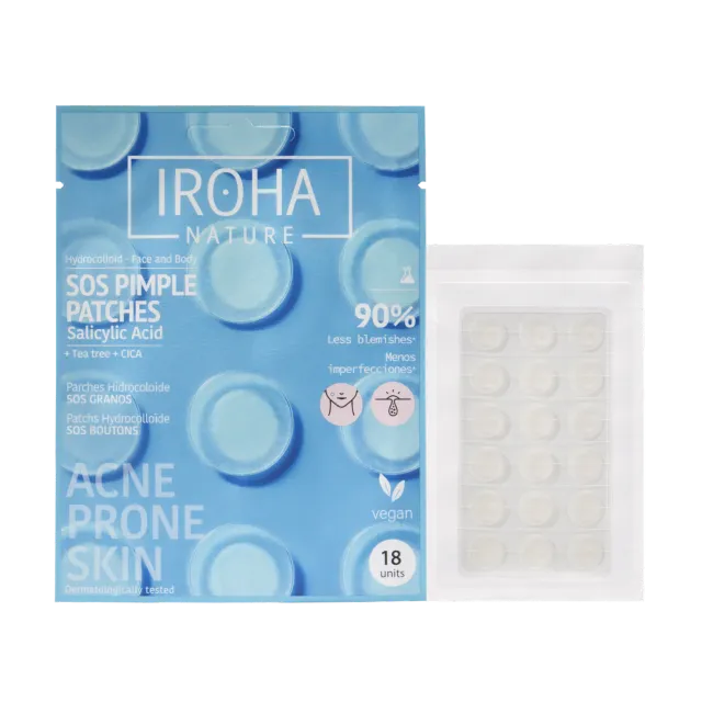 Iroha Nature cerotti brufoli idrocolloidali tea tree