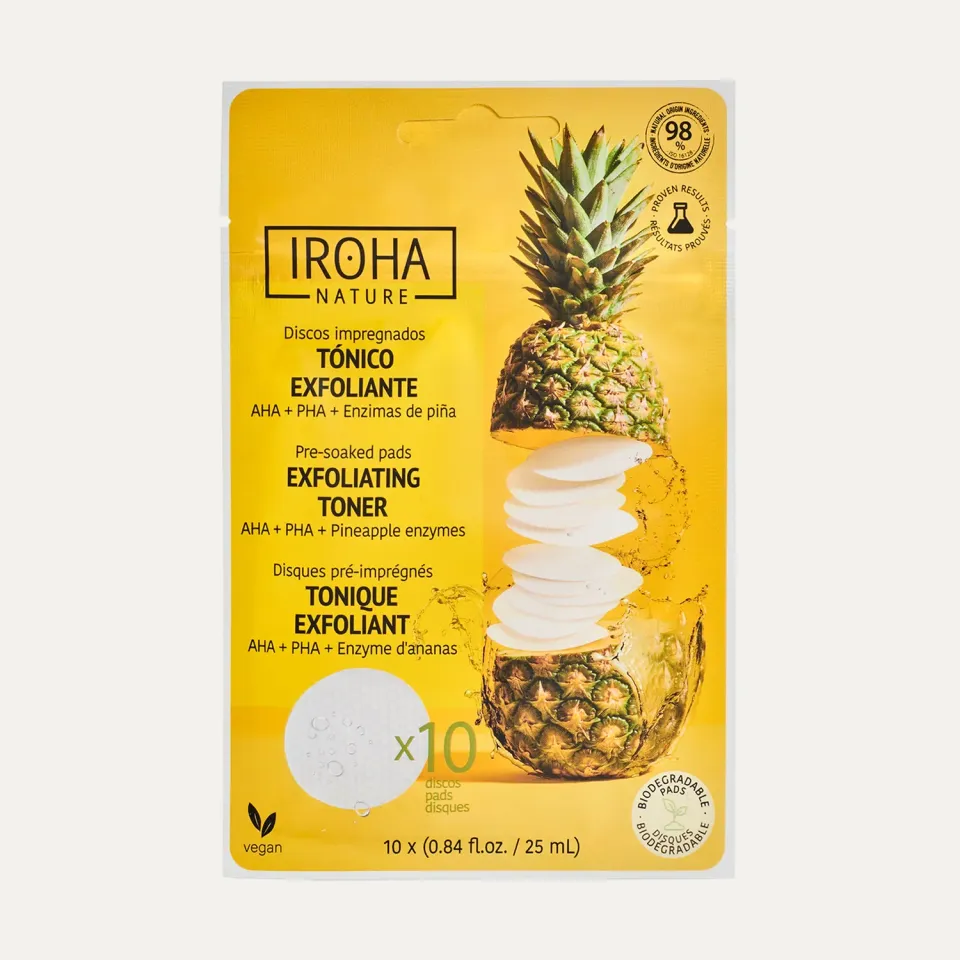Iroha Nature Toner Pads dischetti glicolico