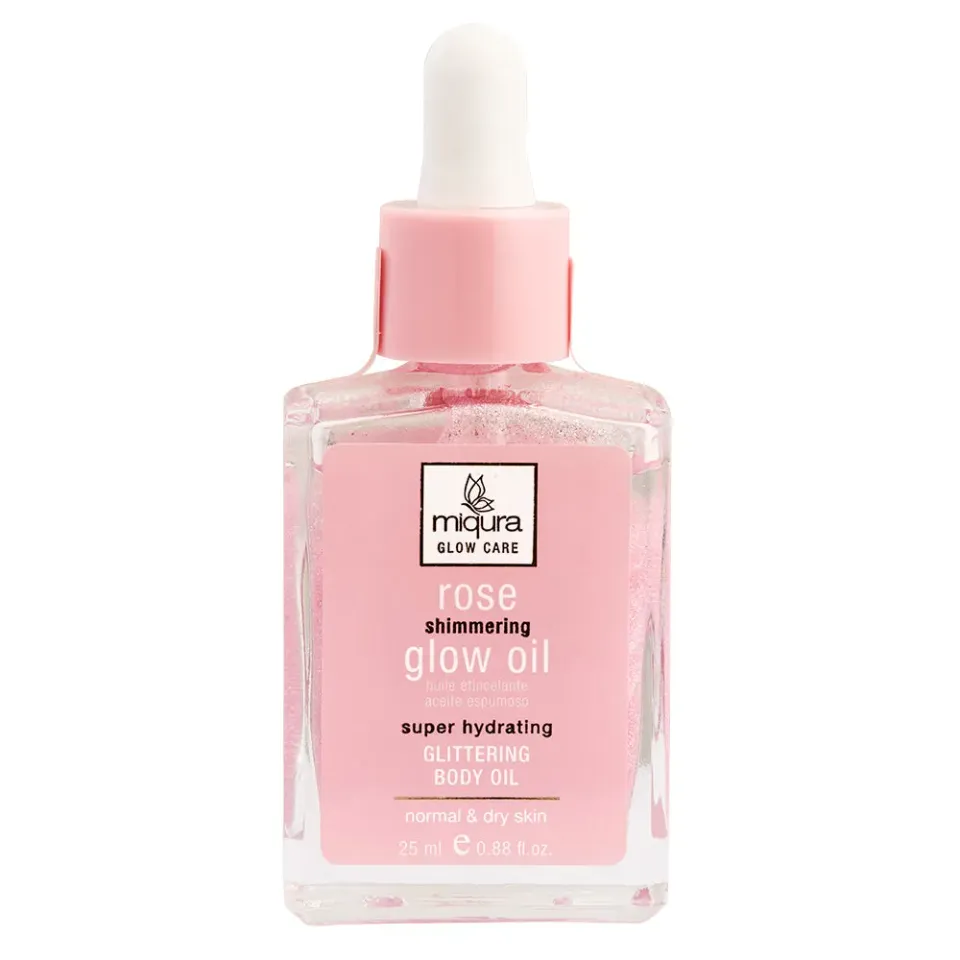 Miqura Rose Shimmering olio viso corpo 25 ml