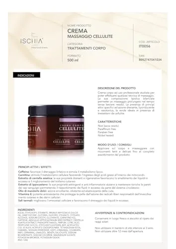Ischia Thermae Sali di Ischia Pro crema corpo cellulite 500 ml