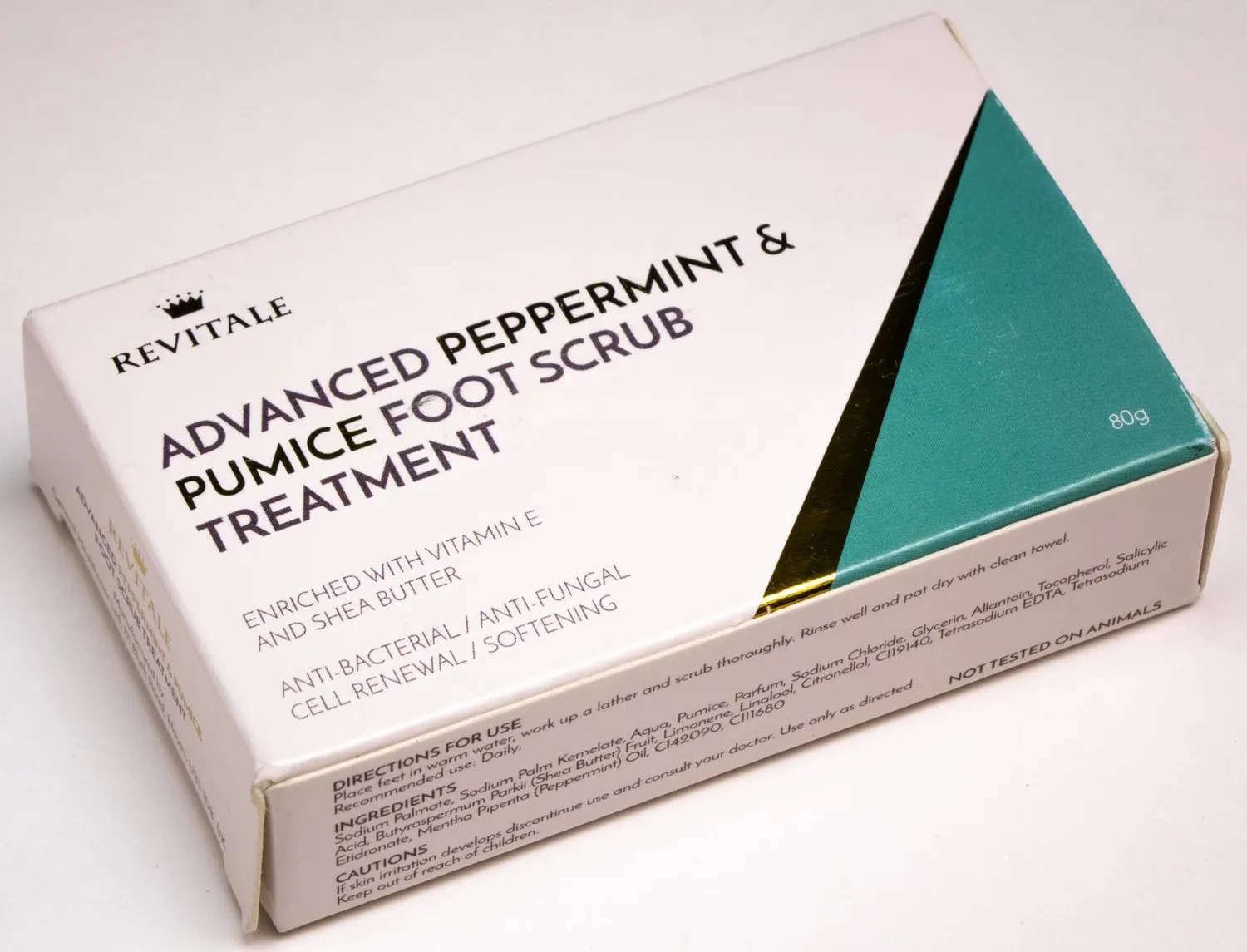 Revitale Advanced Sapone Piedi Menta Pomice Saponetta 80 g