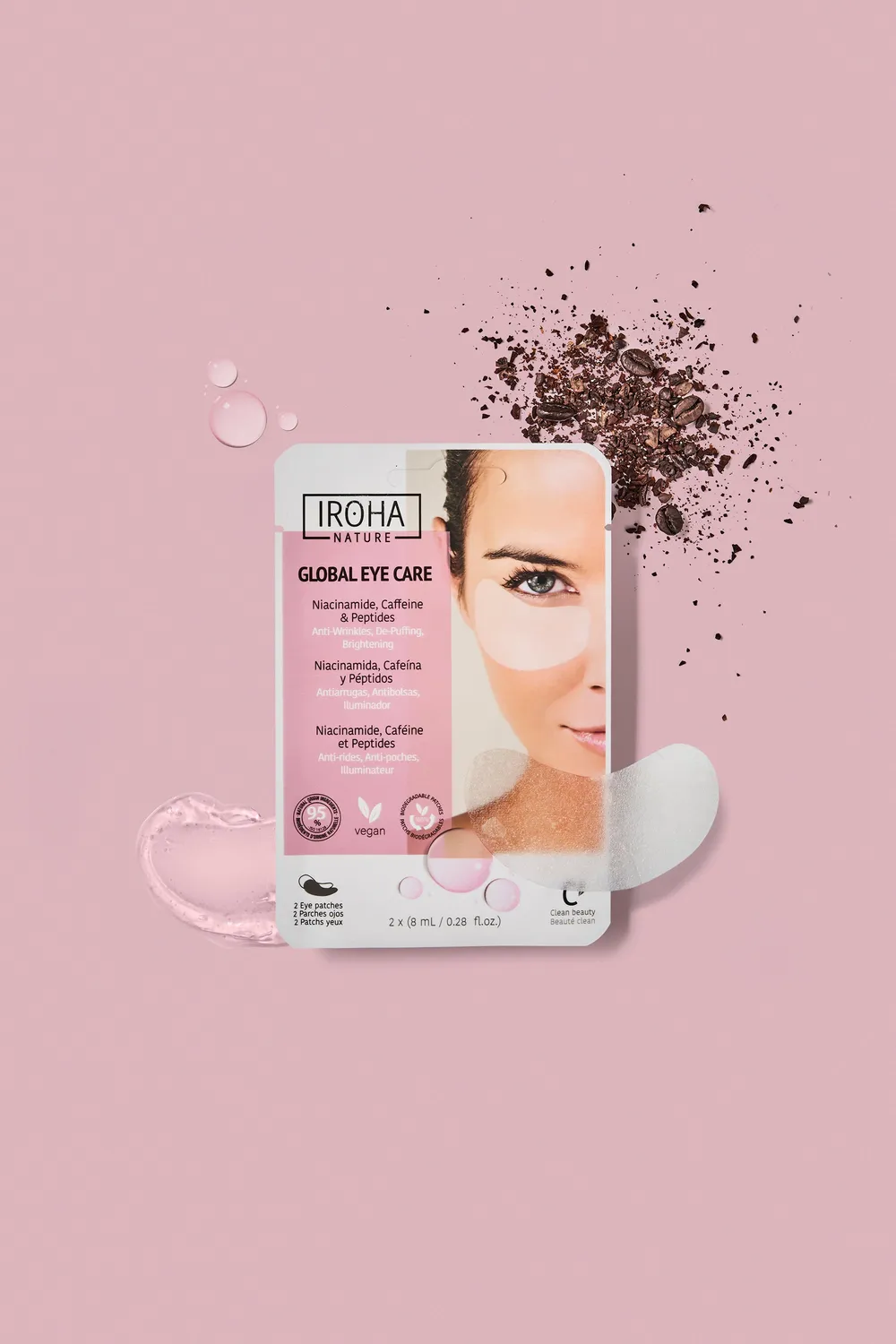 Iroha Nature patch contorno occhi niacinamide global antiage