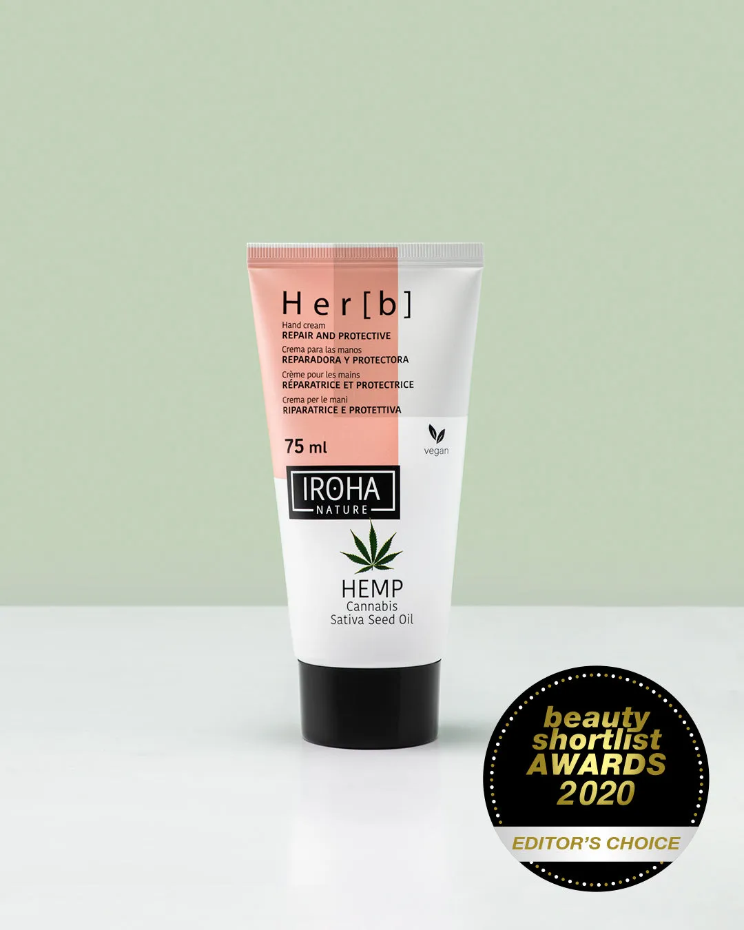 Iroha Nature crema mani canapa riparatrice protettiva