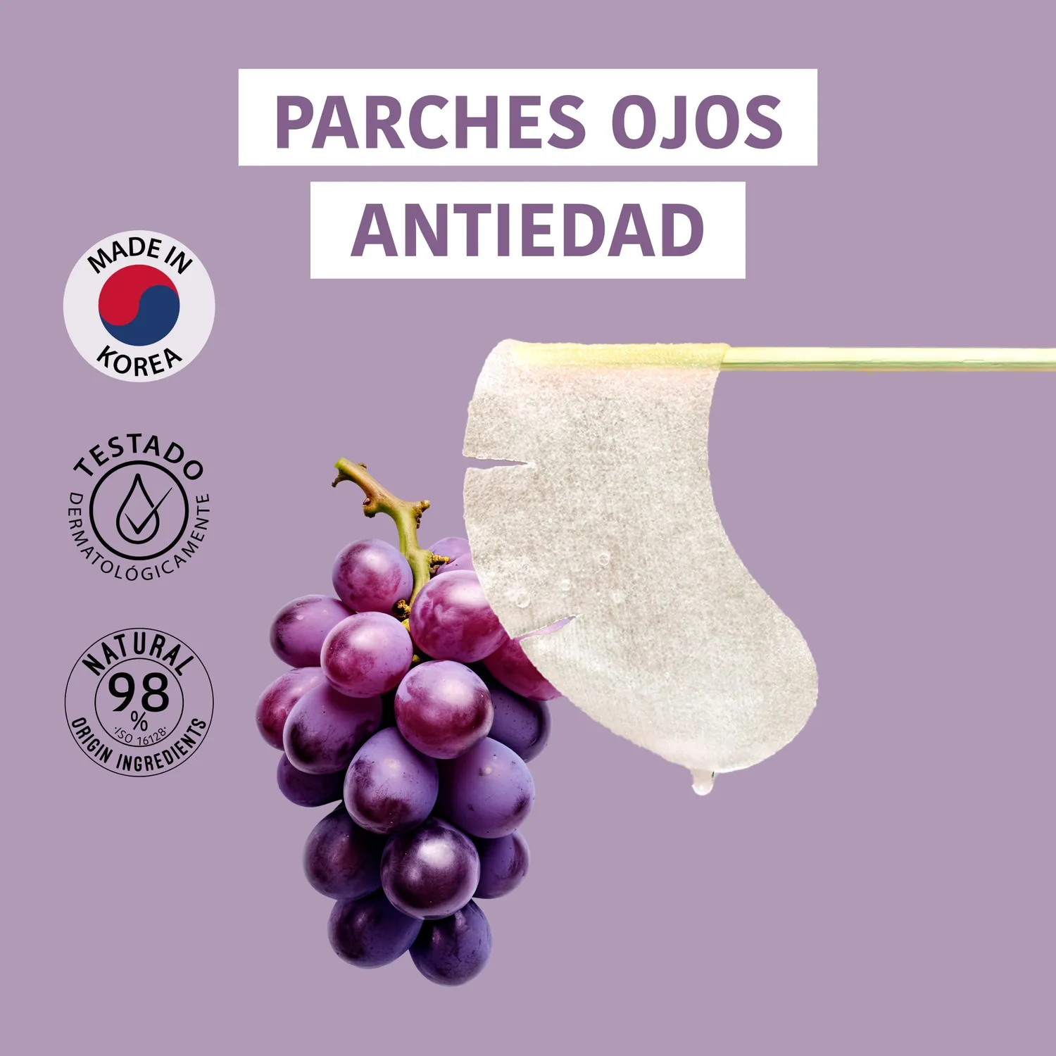Iroha Nature Anti-Age Grape patch occhi uva