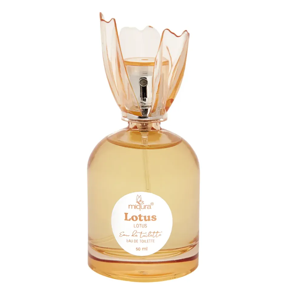 Miqura Lotus eau de toilette fresca pera e cocco