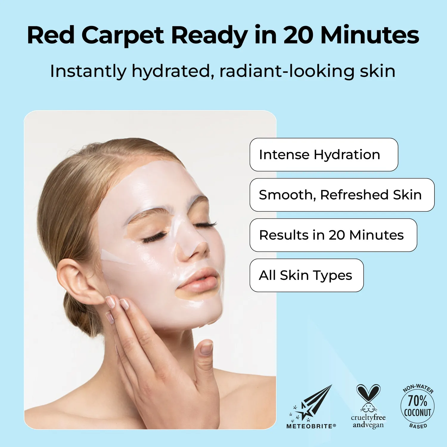 Starskin Essentials Red Carpet Ready maschera viso pelle secca