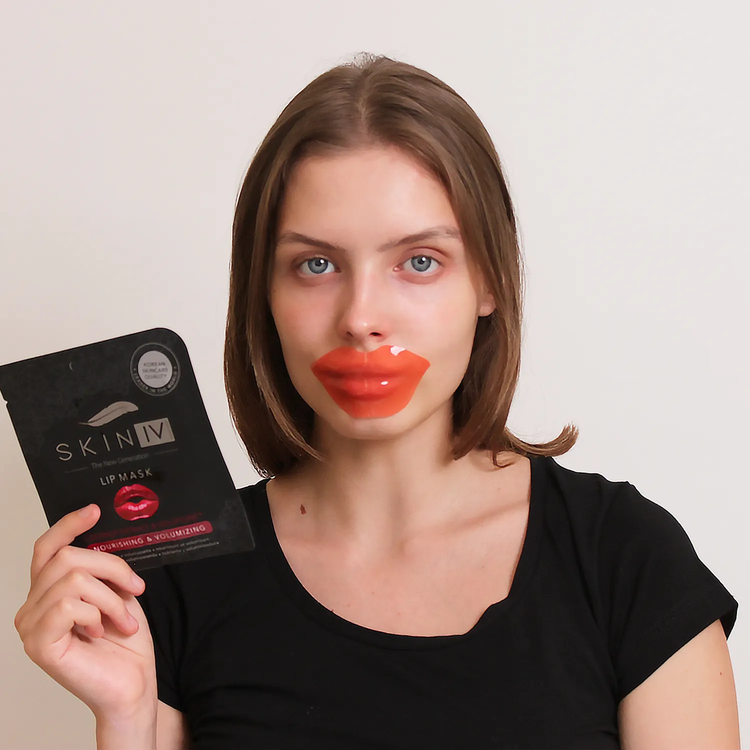 Skin Iv Kiss & Glow maschera labbra volumizzante