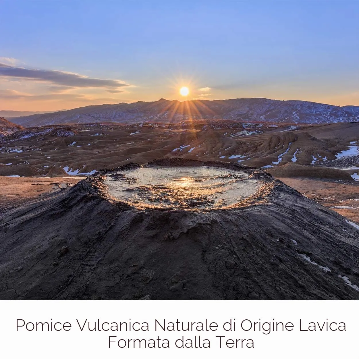 Revitale Advanced Pietra Pomice Vulcanica Naturale 1 pz Piedi