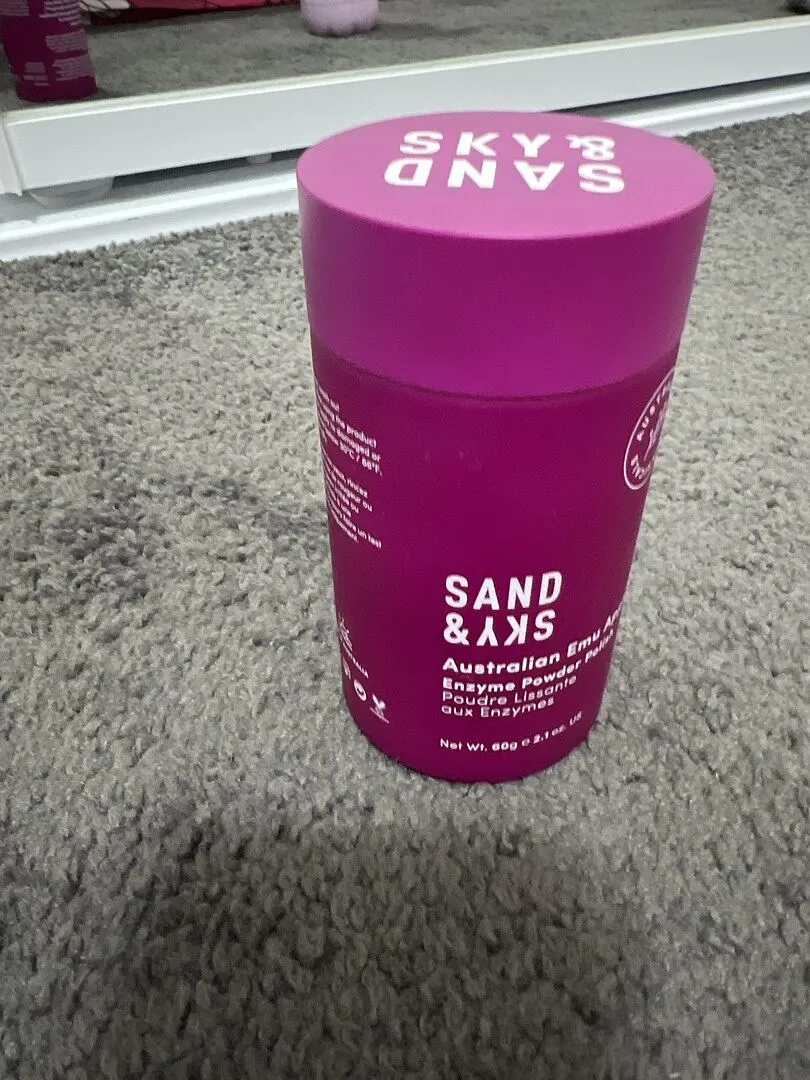 Sand & Sky Australian Glow Berries Enzyme Powder Polish esfoliante polvere
