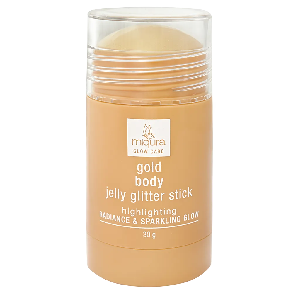 Miqura Body Jelly Gold glitter stick dorato