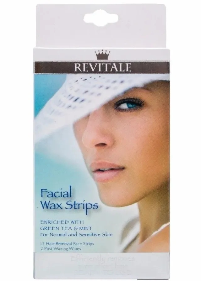 Revitale Revita strisce ceretta viso 12pz pelli sensibili