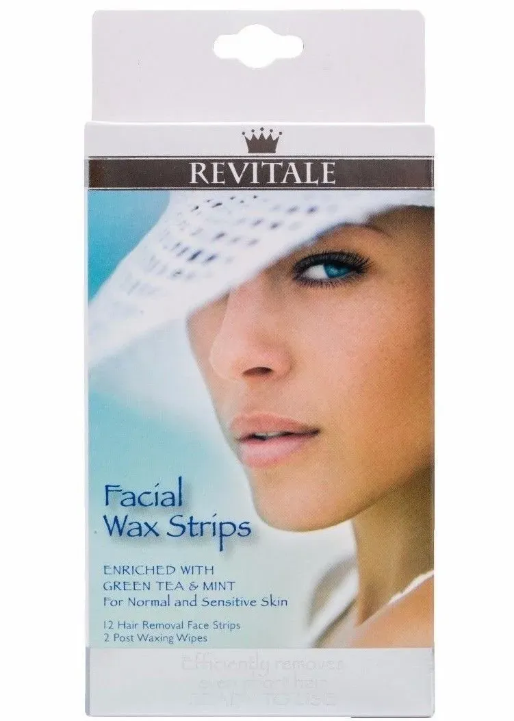 Revitale Revita strisce ceretta viso 12pz pelli sensibili