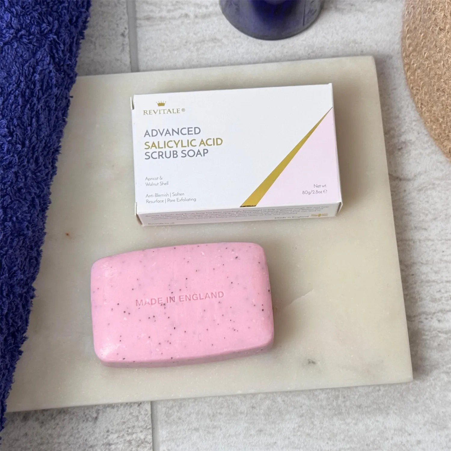 Revitale Advanced sapone esfoliante acido salicilico 80 g