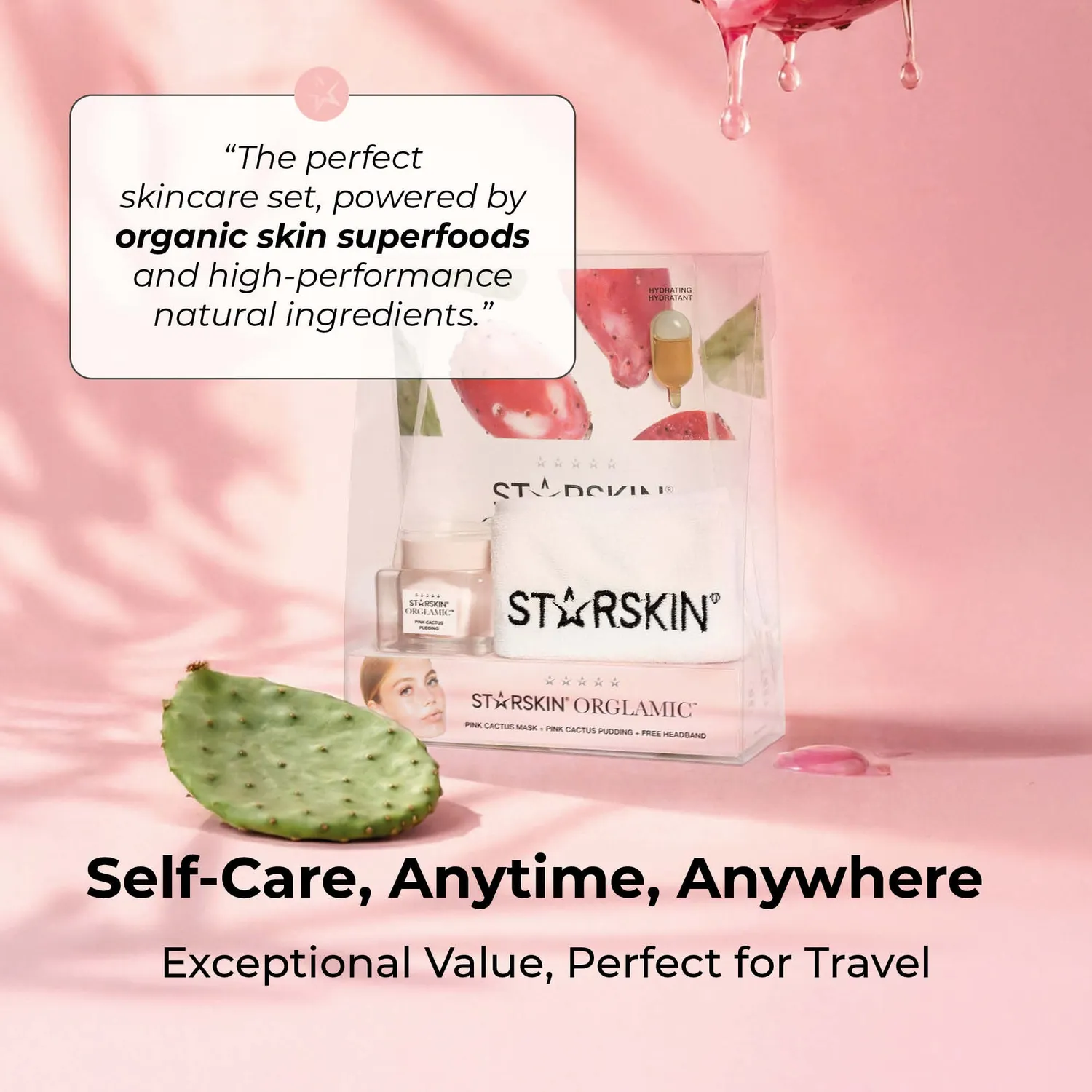 Starskin Orglamic Set cofanetto viso idratante viaggio