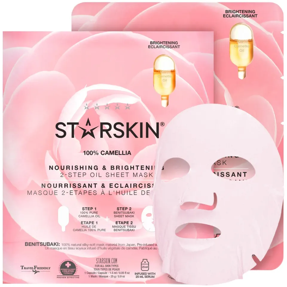 Starskin Camellia maschera viso olio nutriente