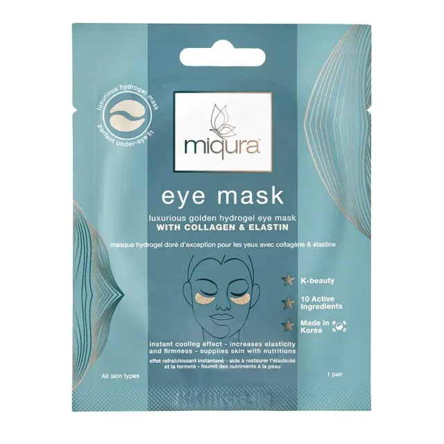 Miqura maschera occhi effetto freddo elasticità