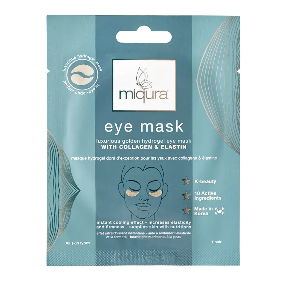 Miqura maschera occhi effetto freddo elasticità