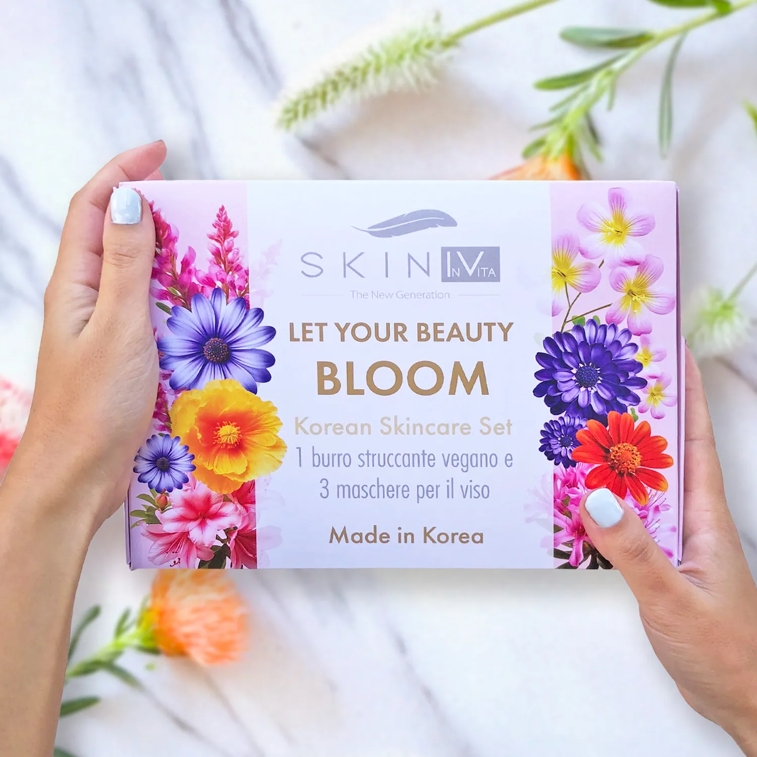 Skin Iv Beauty Bloom cofanetto skincare 4 pezzi illuminante