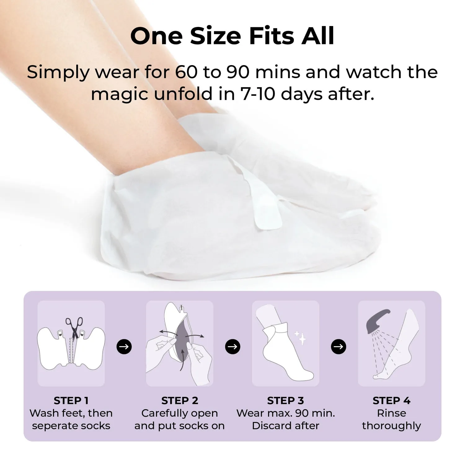 Starskin Magic Hour maschera piedi esfoliante