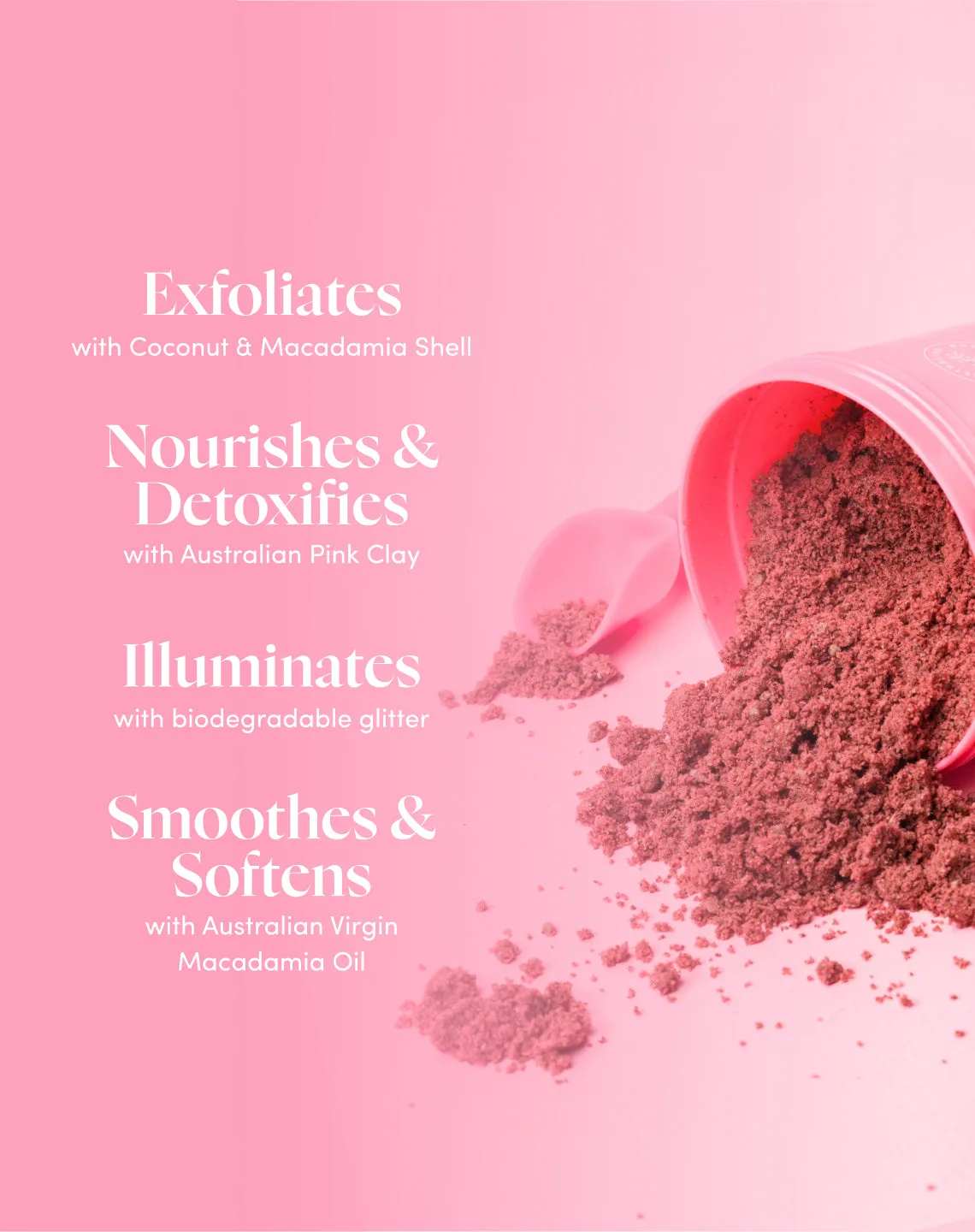 Sand & Sky Australian Pink Clay Smoothing Body Sand scrub corpo levigante